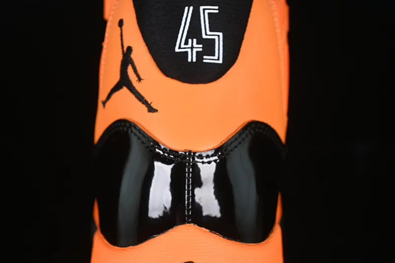 All categories Air Jordan Jordan series basketball shoes Air Jordan 11 Air Jordan 11 Retro AJ11 Joe 11 black orange high-top basketball shoes CT8012-800